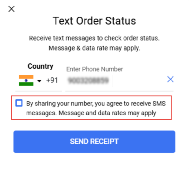 A screenshot of a phone order

AI-generated content may be incorrect.